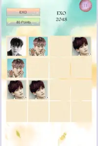 🍉 EXO-L 2048 Puzzle Screen Shot 2