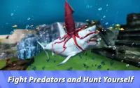 Ocean Squid Simulator - dive into animal survival! Screen Shot 1