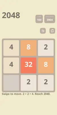 2048 | Addictive and Funny Number Puzzle Game Screen Shot 2