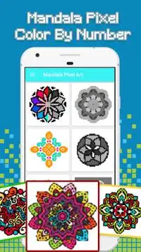 Mandala Pixel Screen Shot 0