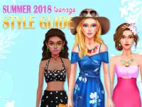 دليل المراهقين ستايل: صيف 2018 ❤ أزياء الفتيات Screen Shot 0