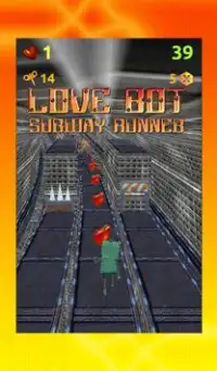 Love Bot Subway Runner 2015 Screen Shot 7