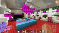 Minigame cor-de-rosa bonito casa 2018 MCPE meninas Screen Shot 4