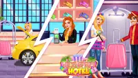 Rich Girls Hotel - Shopping Games & Vacation Screen Shot 1