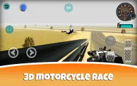 Motorcycle simulator 2021: motorcycle race 3D Screen Shot 2