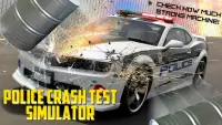 Police Crash Test Simulator Screen Shot 0