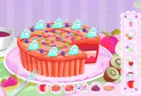 decoração de torta jogos de culinária Screen Shot 1