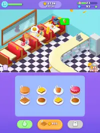 Merge Bakery -  Idle Dessert Tycoon Clicker Game Screen Shot 11