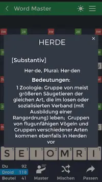 Word Master auf Deutsch Screen Shot 3