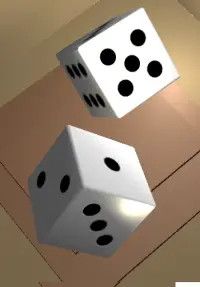 Two Dice: Dos dados simples 3D Screen Shot 1