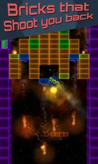 Brick Breaker 3D Neon: Atari Classic Arcade Game Screen Shot 4