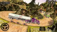 Oil Tanker Truck Driving Simulator: Hill Transport Screen Shot 12