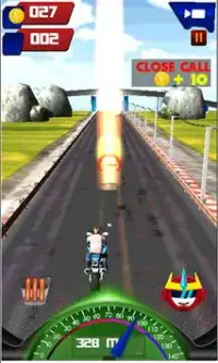 Шоссе Stunt Bike Racing 3D Screen Shot 7