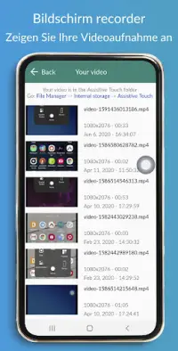 ATouch - Bildschirmrekorder Screen Shot 2