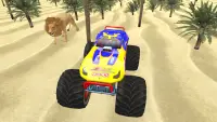 Monster Truck Offroad Hill Climb 3D Screen Shot 1