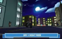 Moto Rider 3D: Blocky City 17 Screen Shot 3