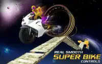 Superhero Moto Bike Race: Impossible Stunts Screen Shot 3