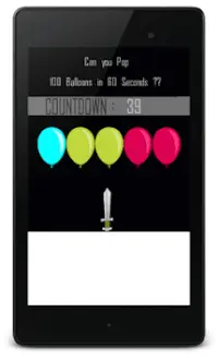 Balloon Burst-Herausforderung Screen Shot 21