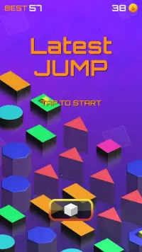 Latest Jump - Download Cube Jump Games 3D Screen Shot 0