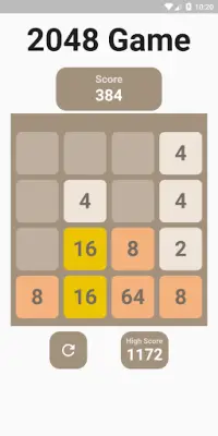 2048: Classic & Free, Number Puzzle Game Screen Shot 2
