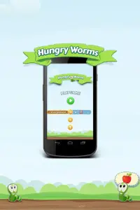 Hungry Worms Screen Shot 3