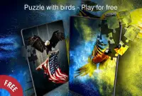 Puzzle with birds Screen Shot 4