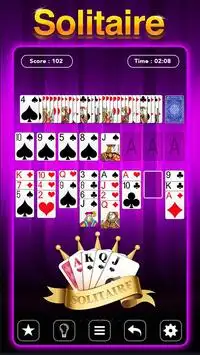 Solitaire Games Free Screen Shot 1
