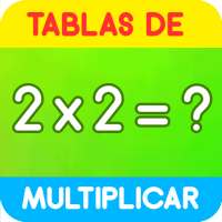 Tabla de multiplicar para niños del 1 al 10