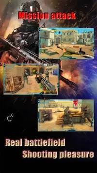 game bắn tỉa tấn công quân đội Screen Shot 1