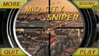 Mid City Снайпер Screen Shot 0
