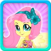 Dress up Fluttershy Pony