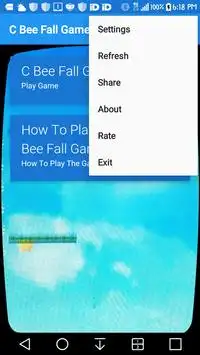C Bee Fall Game_3812998 Screen Shot 1