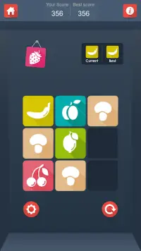 Fruit Heroes 2048 - Number puzzle game Screen Shot 1