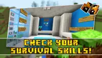 New Redstone Survival Mini-game. Map for MCPE Screen Shot 0