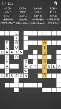 Crossword : Word Fill Screen Shot 4