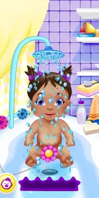 Baby feeding baby games caring for a baby free Screen Shot 7