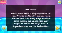 Sweet Candy Cup Cake Cooking Screen Shot 1
