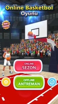 Online Basketbol Oyunu 3D Screen Shot 1