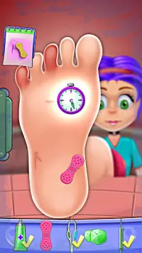 Hello Doctor! Foot Doctor game for kids Screen Shot 3