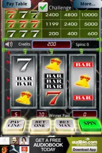 Slot Machine Multi Payline Screen Shot 0