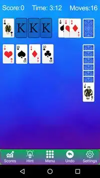 Solitaire Games Free Screen Shot 1