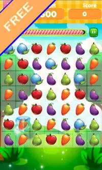 Fruit Burst " Match 3 Game Screen Shot 0
