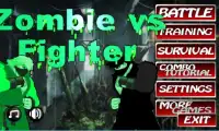Zombie vs Fighter Screen Shot 0