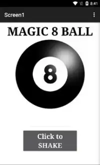 Magic 8 Ball Screen Shot 0