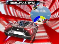 Acrobacias extremas de carros 3D: Turbo Racing Car Screen Shot 5
