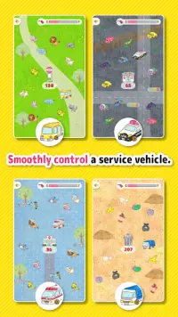 Car tag - Play tag with service vehicles! Screen Shot 1