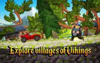Viking Legends: Funny Car Race Game Screen Shot 1