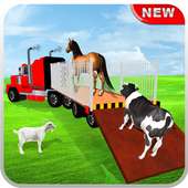 Farm Animal Truck Transport Drive
