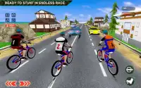 Endless Bicycle Rider Racer Screen Shot 1