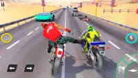 Moto Cross Madness: Crazy Bike Attack Game Screen Shot 4